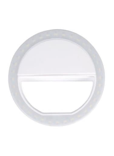 Generic - Enhancing Selfie Ring Flash Light For IOS/Android Mobile Phone Black