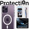 Spigen Ultra Hybrid (MagFit) designed for iPhone 14 Pro case cover compatible with MagSafe - Frost Clear