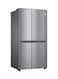 LG Side By Side Refrigerator, LS25CBBSIV, Platinum Silver (Installation Not Included)