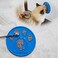 Slow Food Dog Lick Pad,Dog Lick Mat with Strong Suction,Dog Bathing Supplies,Dog Beauty Bath Stability Lick Stick for Pet Bathing, Grooming and Training (Blue)