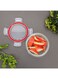 Delcasa Round Glass Air Tight Container Clear 400ml