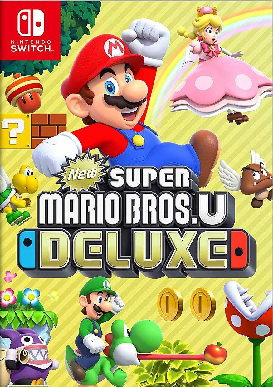 وي يو Wii U New Super Mario Bros U Deluxe Nintendo Switch