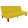 In House Maria 2 In 1 Sofabed Velvet Upholstered - Gold