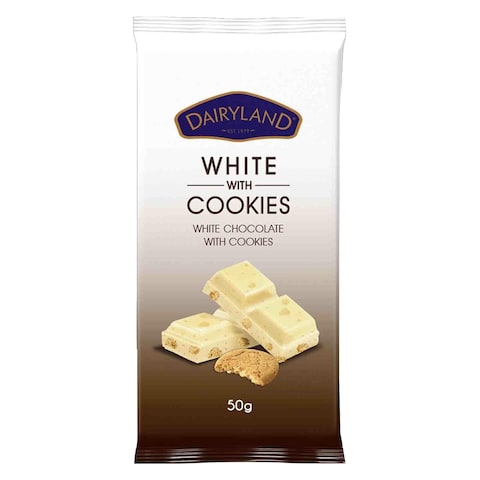Dairyland Milk Chocolate With Cookies 50g