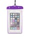 Generic Waterproof Bag Case Cover For Mobile Phone Upto 6.5 Inch Purple