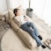 Vital Bean Bag Soft And Comfortable Lounger Chair Living Room Furniture Bed Folding Recliner Sofa With Filler Living Room Lazy Couch Comfortable Leisure Chair