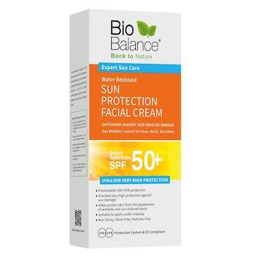 Bio Balance SPF 50+ Sun Protection Facial Cream 75ml