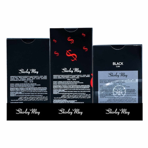 Shirley May Don Carlos Eau De Toilette Clear 100ml With Black Market Eau De Toilette Clear 100ml