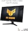 ASUS TUF Gaming VG249QM1A Gaming Monitor 23.8 inch FHD (1920x1080), Fast IPS, 270 Hz, Extreme Low Motion Blur, 1ms (GTG), 99% sRGB, FreeSync Premium, G-Sync compatible