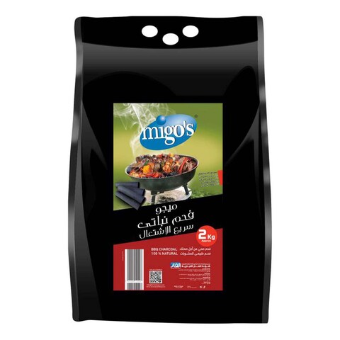 Mego&#39;s Fast Flammable Charcoal - 2 kg