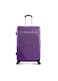 ParaJohn Lightweight ABS Hard Side Spinner Luggage Checked In Trolley Bag With Lock 24 Inch