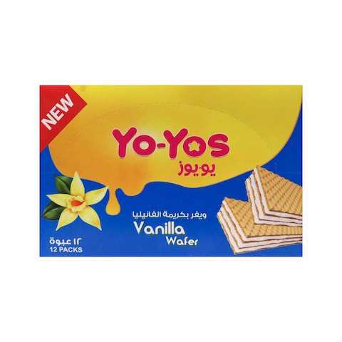 Yo-Yos Wafer Vanilla - 1 Piece - 12 Count