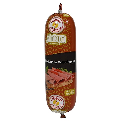 Siniora Pepper Beef Mortadella 500g