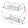 DEO KING Double-layer Kitchen Dish Rack With Cup Holder And Knife Holder And Spoon Bucket
