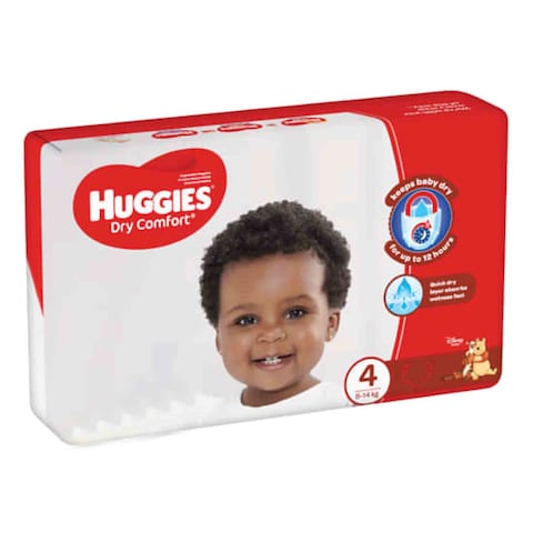 Huggies Dry Comfort 8 To 14Kg 60Pcs Size 4