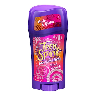 Lady Speed Stick, Teen Spirit, Anitperspirant Deodorant, Pink Crush, 65g