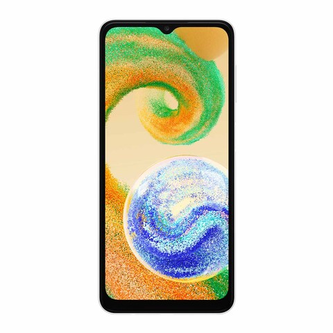 Samsung Galaxy A04S - 6.5-inch 64GB/4GB Dual SIM 4G Mobile Phone - Awesome White