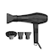 Rush Brush D3 Turbo Hair Dryer - 2600 Watt - Black