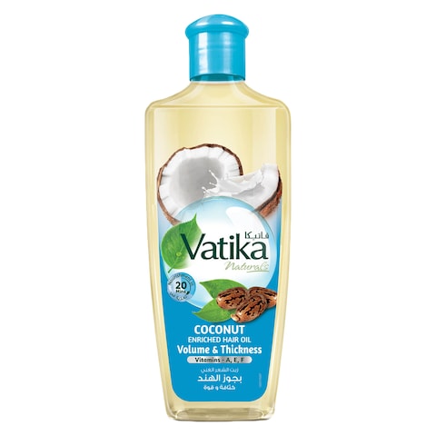 Dabur Vatika Naturals Coconut Enriched Hair Oil Volume And Thickness 300ml