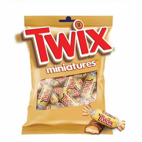 Buy Twix Miniatures Chocolate 150g in Kuwait