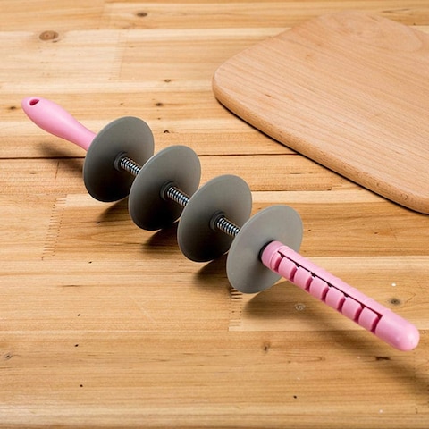 Adjustable Blade Roller Pin Multifunction Bread Cutter for Bread, Pizza and Spaghetti