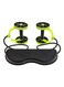 Ab Roller Abdominal Muscle Trainer Wheel Arm Waist Leg Exercise Multi-Functional Exercise Gym Fitness Equipments With Mat