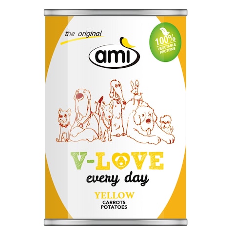 AMI VEGAN CARROTS/POTATO DOG C 400G