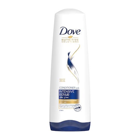 Buy DOVE Conditioner, for damaged hair, Intensive Repair, nourishing care for up to 100% healthy-looking* hair, 350ml in Saudi Arabia