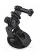 Generic - Mini Car Suction Cup Base Holder Tripod Mount Adapter For GoPro HERO 5 4 3 SJCAM Action Camera Black