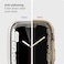 Spigen Ultra Hybrid designed for Apple Watch Case with Screen Protector for Apple Watch Series 7 45mm - Crystal Clear