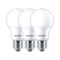 Philips E27 Star LED Bulb - 12 watt - 3 Pieces - White