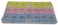 Generic 7 Days Colorful Pill Box 3 Line Medicine Box Storage