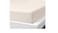 Fitted sheet, light beige160x200 cm