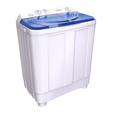 Tornado Half Automatic Washing Machine 10 Kg - White/Blue - TWH-Z10DNEP-W(BL)
