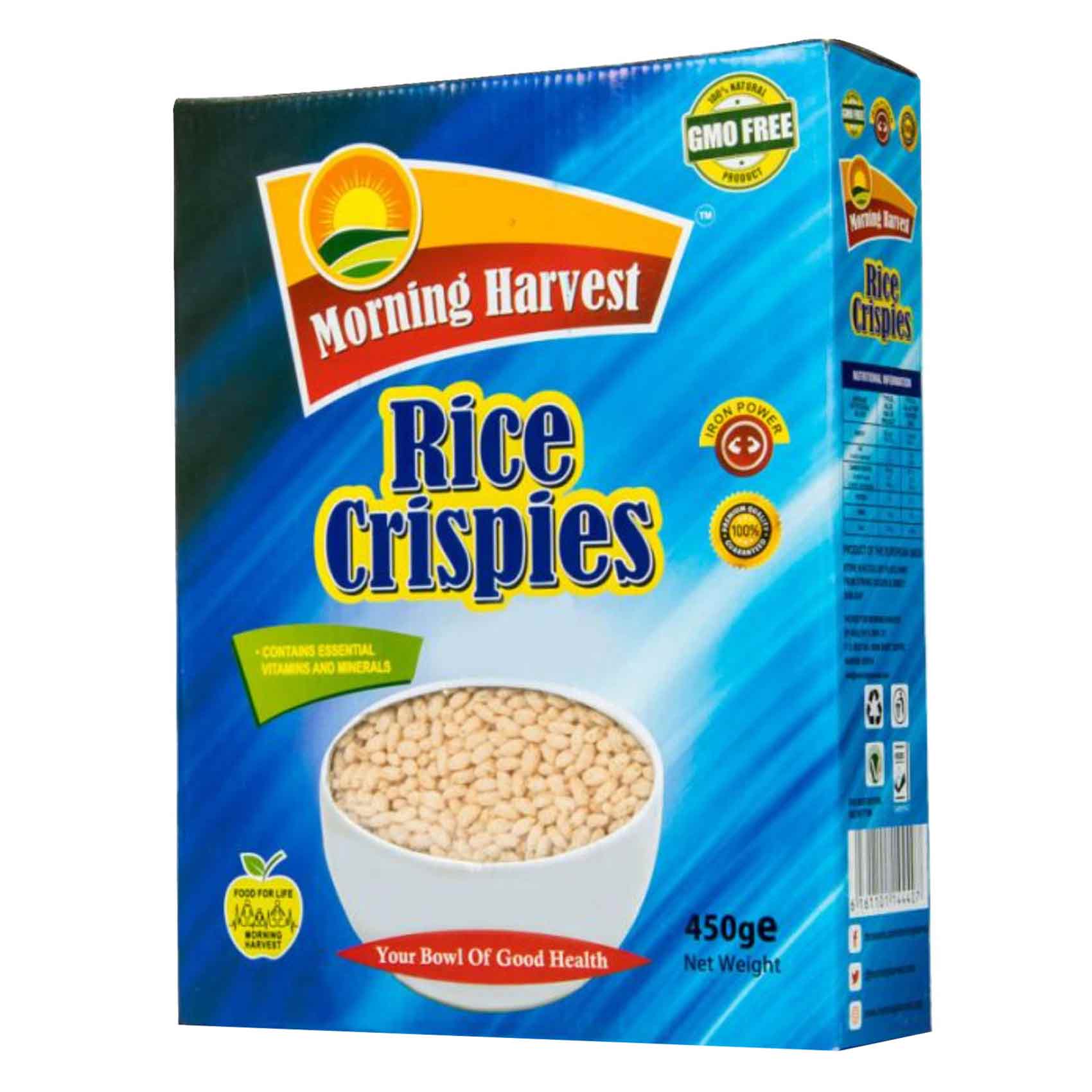 Morning Harvest Rice Crispies 450g