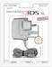 Nintendo UK 3 Pin AC Adapter for New Nintendo 3DS/3DS/2DS/Dsi/DSi XL, White