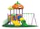 RBWTOYS Outdoor Play Toys Slide for kids and Swing for kids Playground Toys High Quality For Kids Activities set Model No : RW-12050 size 450x280x300cm