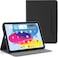 Pipetto Rotating Folio designed for iPad 10.9 inch case iPad 10th Generation case cover (2022) with 2 in 1 stand (Landscape / Portrait) - Black