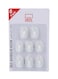 Homebox - 8-Piece Self Adhesive Hook Set White Standard