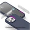 HYX Compatible with iPhone 15 Pro Max Case, Liquid Silicone Case, Full Body Protective Cover, Shockproof, Slim Phone Case, Anti-Scratch Soft Microfiber Lining, 6.7 inch (Blue)