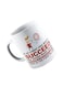 muGGyz Printed Ceramic Coffee Mug White