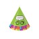 Creative Converting- Get Nerdy 8 Hat Child Size< > 6in X 4.5in< >Multicolor< >