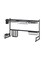 Generic - Stainless Steel Dish Drainer Rack Black 89X34X16Centimeter