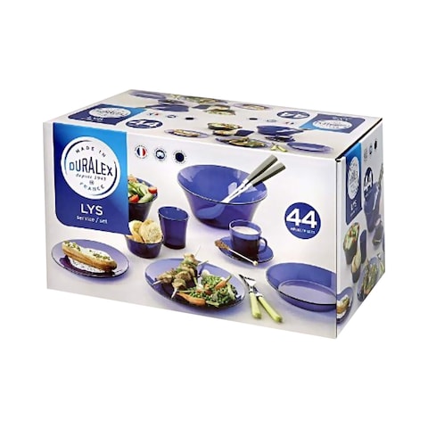 DURALEX DINNER SET ARCOPYREX 44PCS