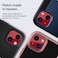 Spigen GLAStR Optik Camera Lens Screen Protector [2 Pack] designed for iPhone 13 (2021) and iPhone 13 Mini (2021) - Red