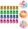 Generic 24 Pcs Mini Animal Tumbler Toy Tummy Time Toys Animal Tumbler Statue Baby Toy Desktop Tumbler Decoration Egg Shakers For Kids Montessori Party Favors