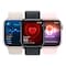 Apple Watch Series 9 LTE 45mm Silver Aluminium Storm Blue Sport Band Small/Medium