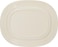 Royalford 14 Inches Melamine Ware Super Rays Oval Plate - Pasta Plates, Plate With Playful Classic Decoration, Dishwasher Safe, Ideal For Soup, Desserts, Ice Cream And More (Orange)