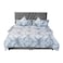 In House Granada Velvet Bed Frame - Queen - 200x160 cm - Gray