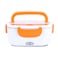 Generic-Multifunctional Portable Electric Heating Lunch Box Food Heater Food Warmer with Removable Stainless Steel Container for Home Office(EU-Plug)